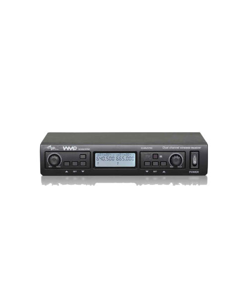 WM402/33 ÇİFT EL Telsiz Mikrofon