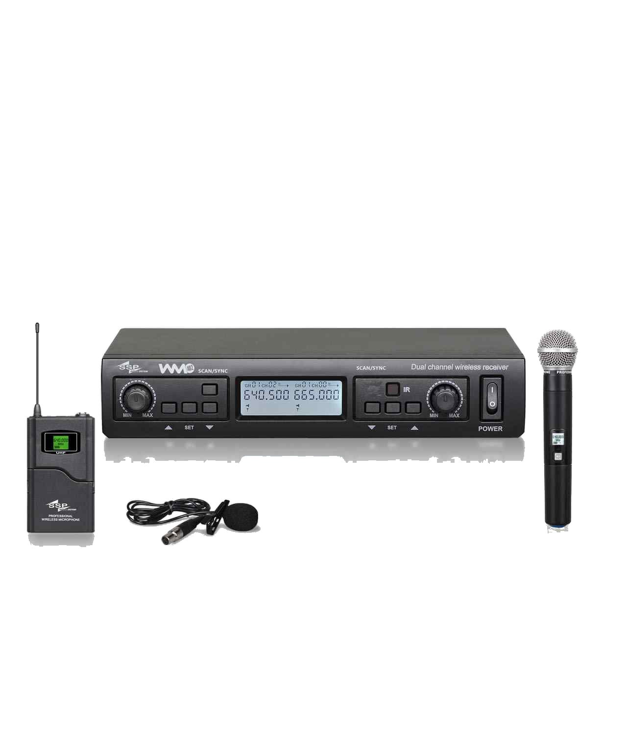 WM402/3L EL YAKA Telsiz Mikrofon