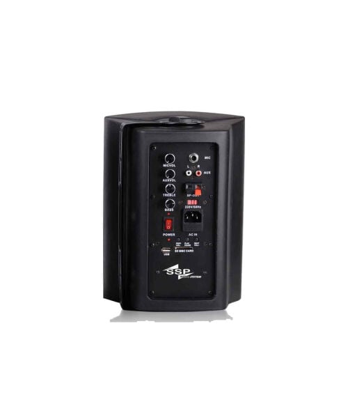 BLU 6B 6.5'' Bluetooth Aktif Pasif Hoparlör Seti 2x40 Watt Siyah