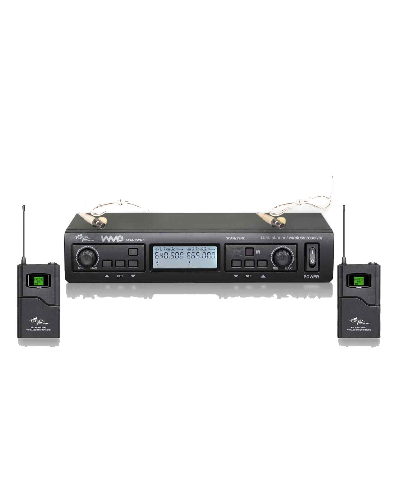 WM402/HH ÇİFT KAFA Telsiz Mikrofon