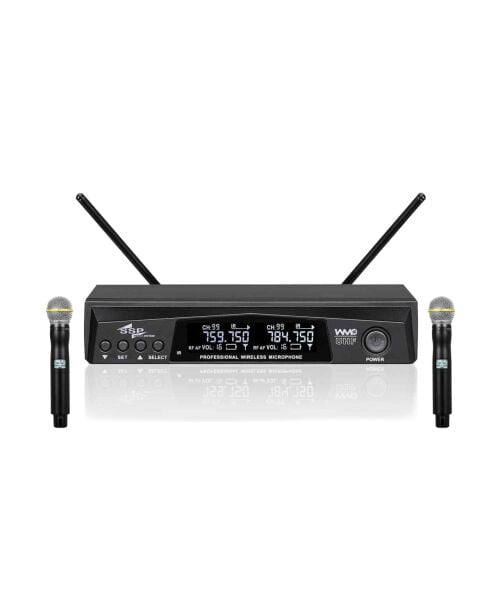 WM602/33 ÇİFT EL Telsiz Mikrofon