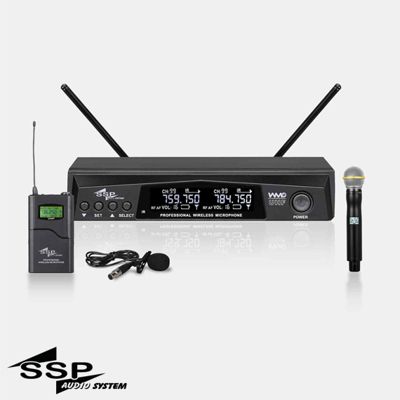 WM602/3L EL YAKA Telsiz Mikrofon