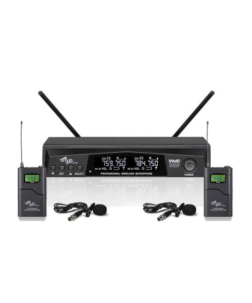WM602/LL ÇİFT YAKA Telsiz Mikrofon