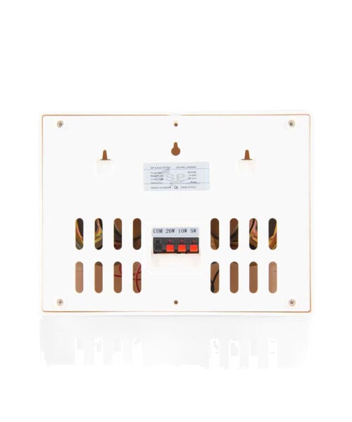 BOX 204 2x4'' 100V Kutu Tipi Duvar Hoparlörü 20-40 Watt