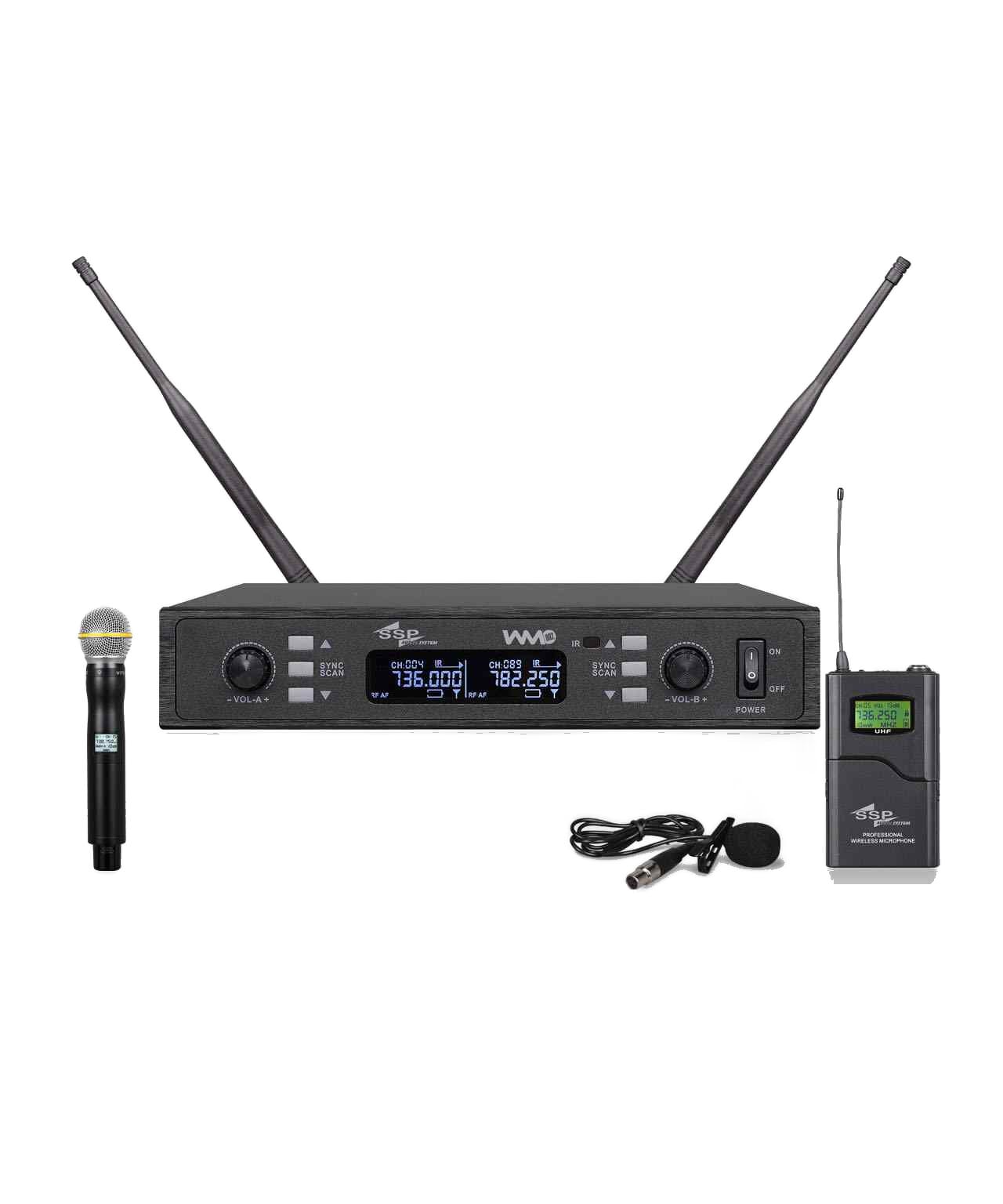 WM802/3L EL YAKA Telsiz Mikrofon