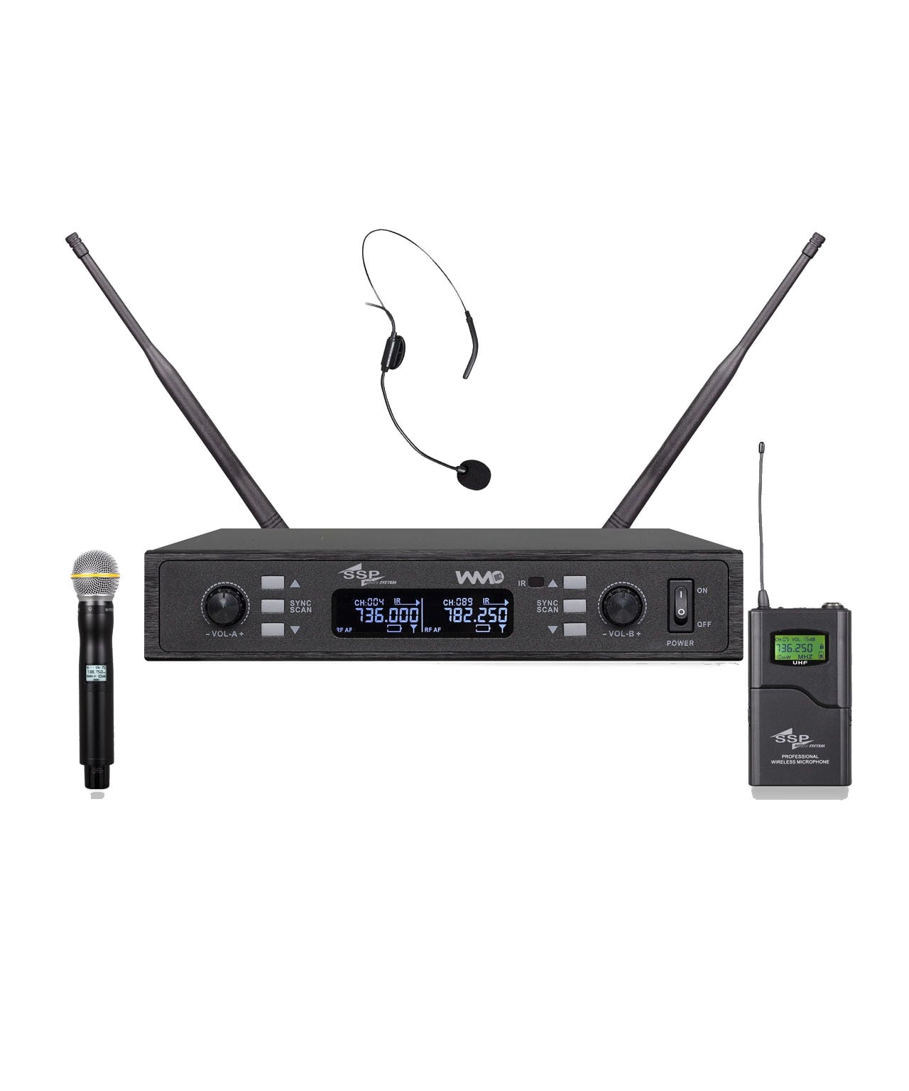 WM802/3H EL KAFA Telsiz Mikrofon