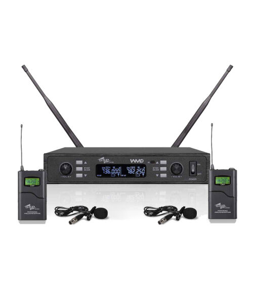 WM802/LL ÇİFT YAKA Telsiz Mikrofon