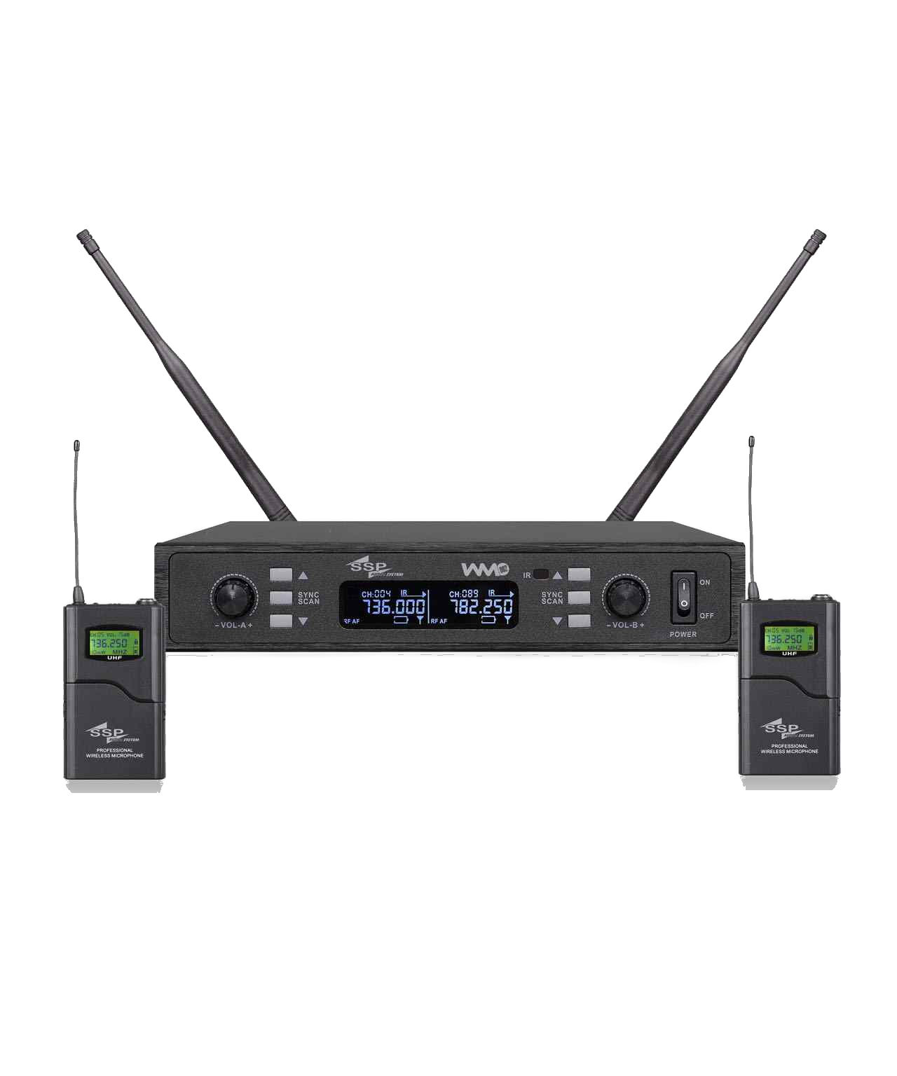 WM802/HH ÇİFT KAFA Telsiz Mikrofon