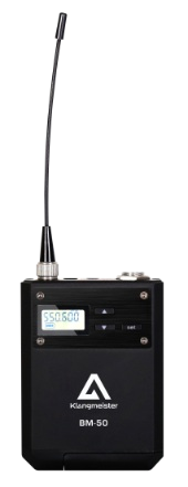 BM-50 UHF Yaka Mikrofonu- UW-501 ve UW-502 ile uyumlu
