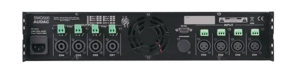 SMQ500 4 Kanal Power Amfi 4x500W