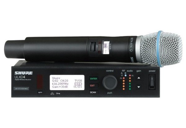 ULXD24E/B87A Telsiz Mikrofon