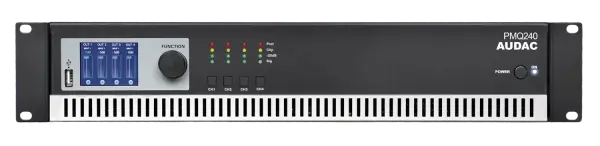PMQ240 4 Kanal 70/100V Power Amfi