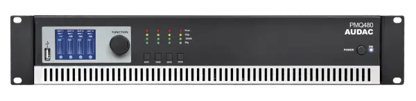 PMQ480 4 Kanal 70/100V Power Amfi