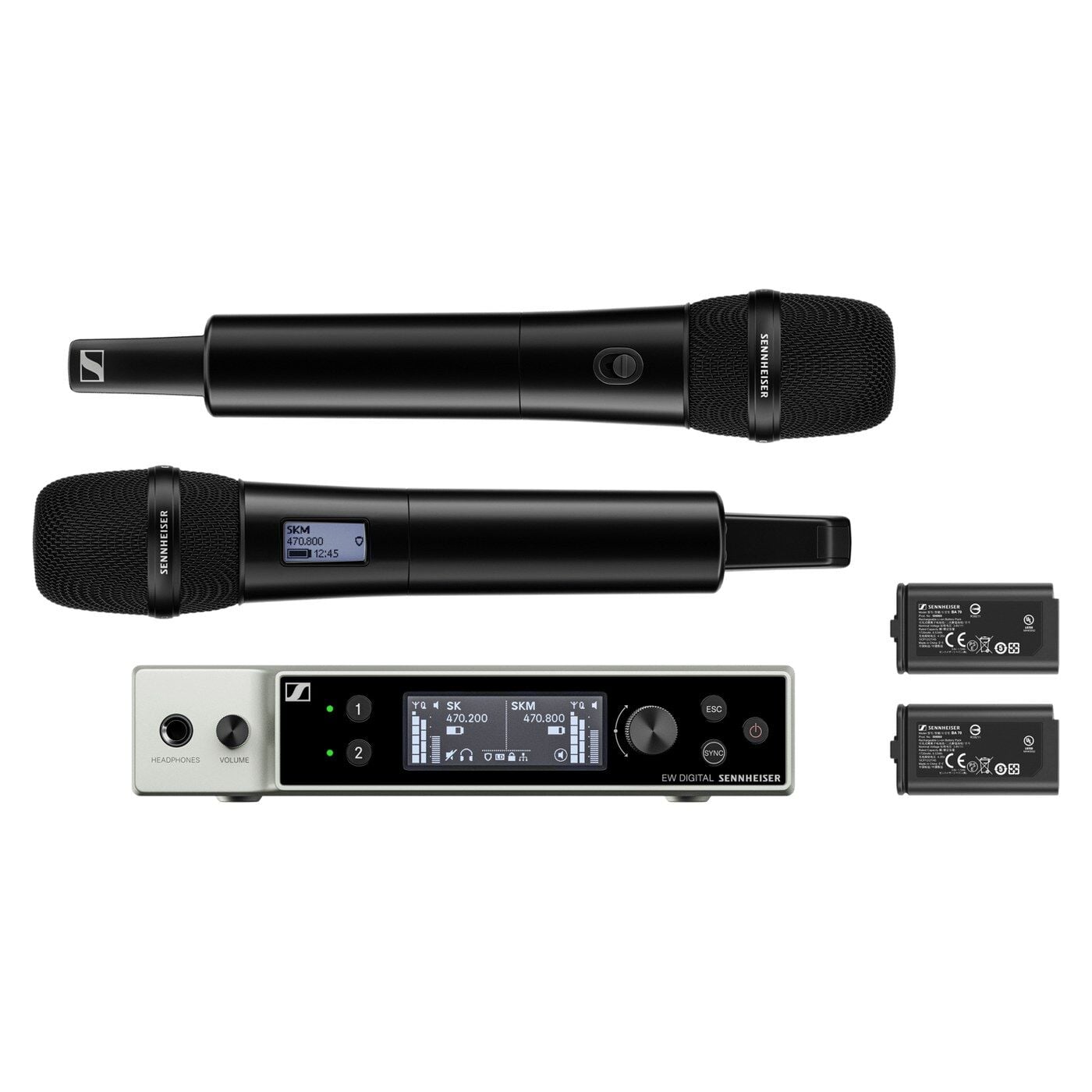 EW-DX 835-S Set (S1-10) Dijital Telsiz El Mikrofonu Seti