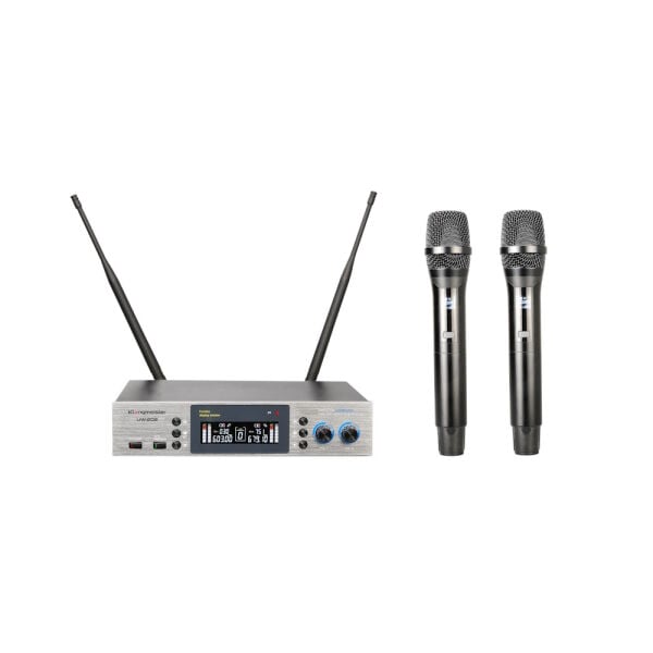 UW-202EE UHF Telsiz Mikrofon- Çift El