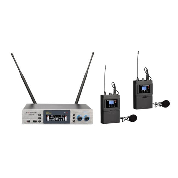 UW-202YY UHF Telsiz Mikrofon- Çift Yaka