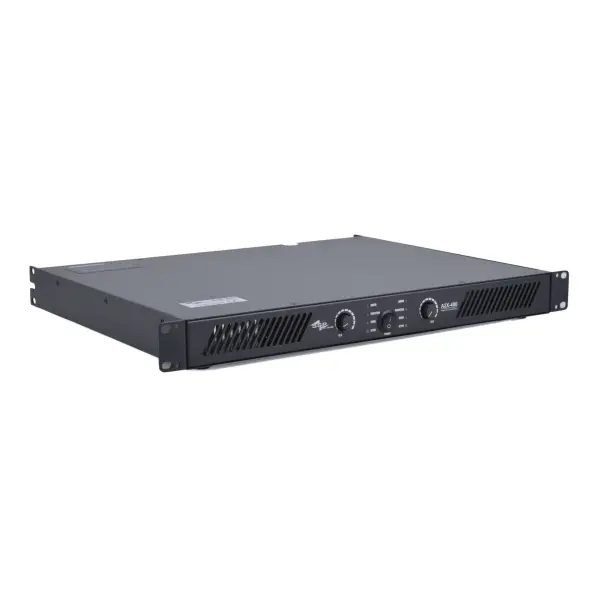 A2X-400 2x250 Watt Class AB Power Amfi 1U
