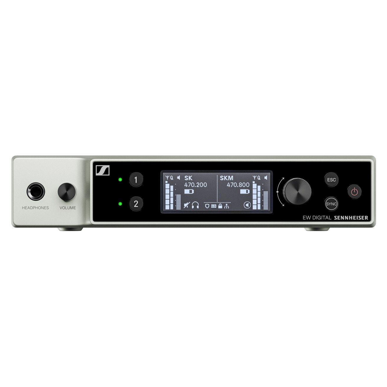 EW-DX EM 2 (S4-10) Çift Kanallı Dijital Telsiz Alıcı
