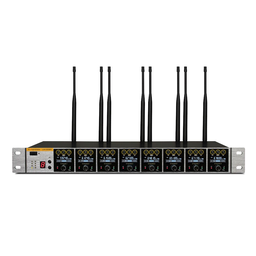 UW-308R UHF 8 Kanal Telsiz Alıcı