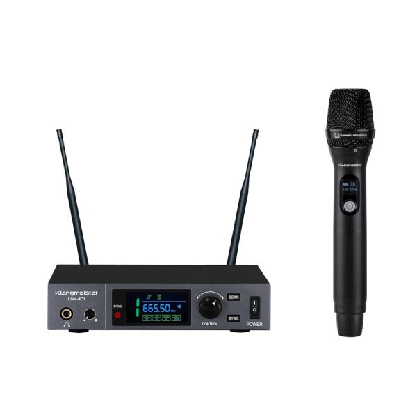 UW-401E UHF Uzun Menzilli Telsiz Mikrofon- Tek El
