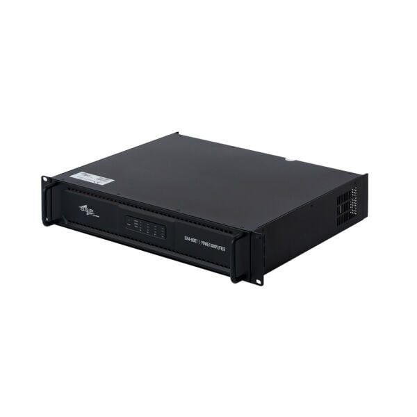 DX4-800T 4x400 Watt Class D 100V Power Amfi 2U