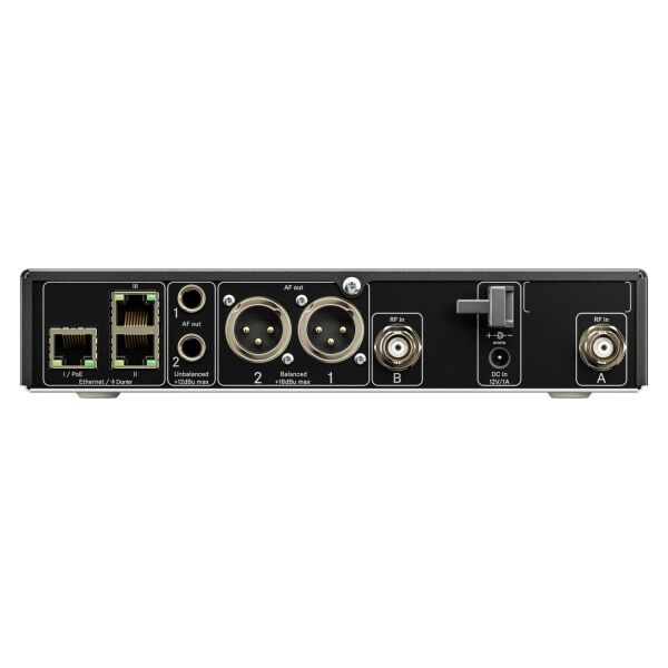 EW-DX EM 2 DANTE (R1-9) Dante Çıkışlı Çift Kanallı Dijital Telsiz Alıcı