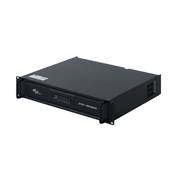 DX8-800T 8x400 Watt Class D 100V Power Amfi 2U