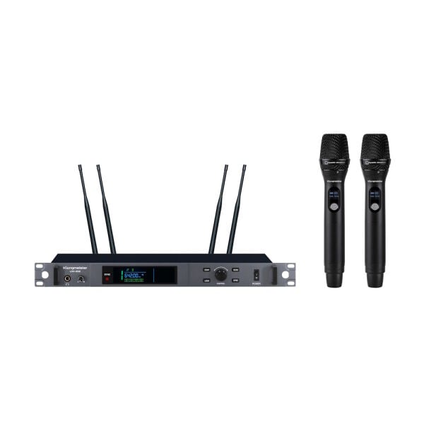 UW-402EE UHF Uzun Menzilli Telsiz Mikrofon- Çift El