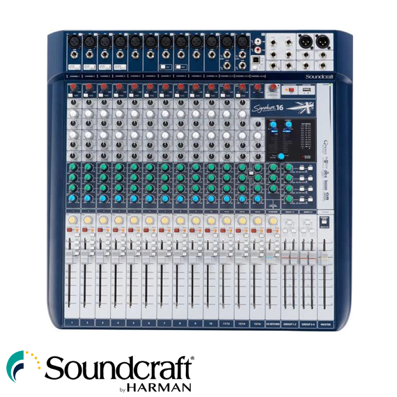 Signature 16 16 Kanal Analog Mikser