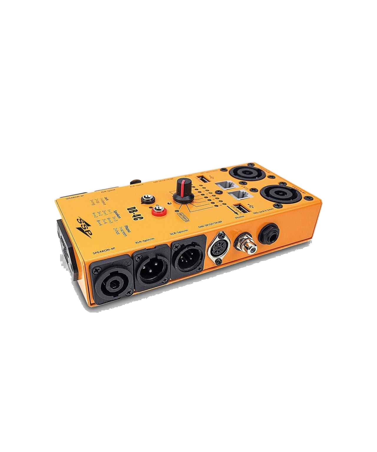 DB4C Kablo Test Cihazı XLR Jack RCA Speakon MIDI
