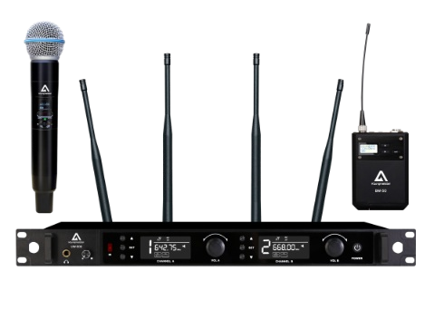 UW-502EY UHF Uzun Menzilli Telsiz Mikrofon- El+Yaka