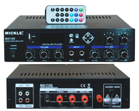 MA1100 100V Amfi Mixer