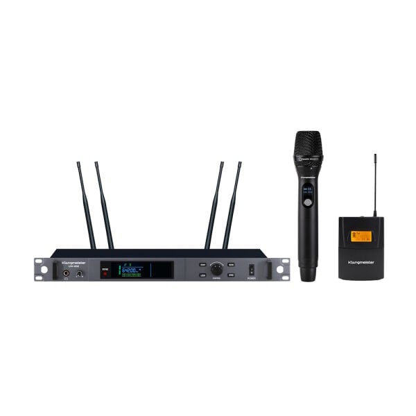 UW402EY UHF Uzun Menzilli Telsiz Mikrofon- El+Yaka