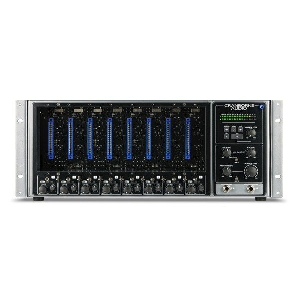 500R8 Analog/Digital Hybrid USB Ses Kartı, Summing Mikser ve 500 Serisi Rack