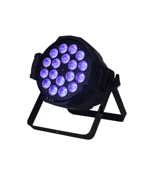 LED ALU PAR 18AUV 18x3 Watt RGBWAUV Led Par