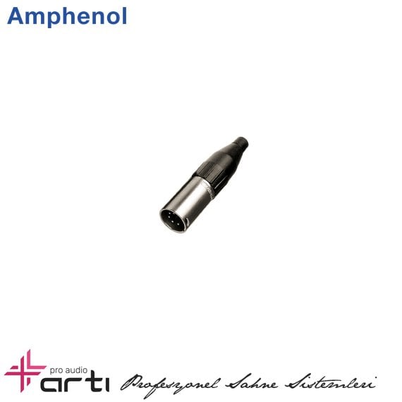 AC5M 5 Pin Erkek XLR Konnektör