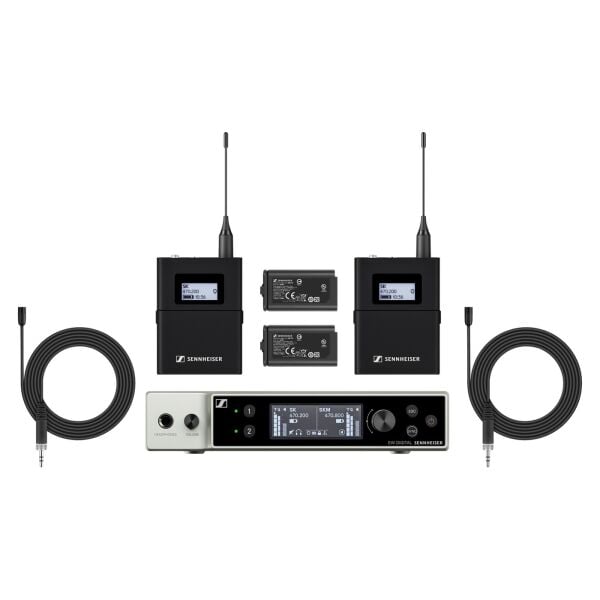 EW-DX MKE 2 Set (S1-10) Dijital Telsiz Yaka Mikrofonu Seti
