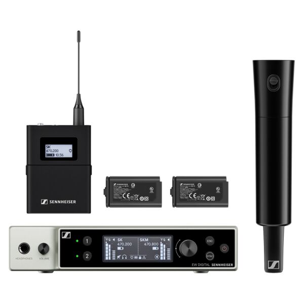 EW-DX SK / SKM-S Base Set (Q1-9) Dijital Telsiz Temel Set
