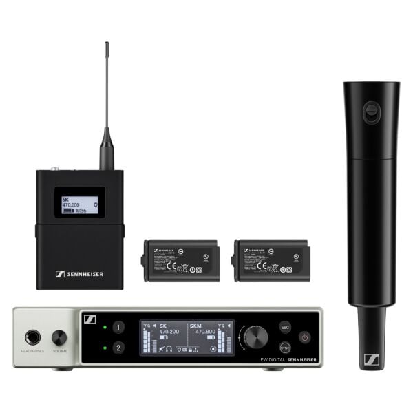 EW-DX SK / SKM-S Base Set (S2-10) Dijital Telsiz Temel Set