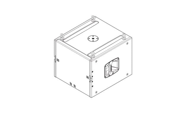 VTX F12 12 inç Bi-Amp İki Yollu Hoparlör
