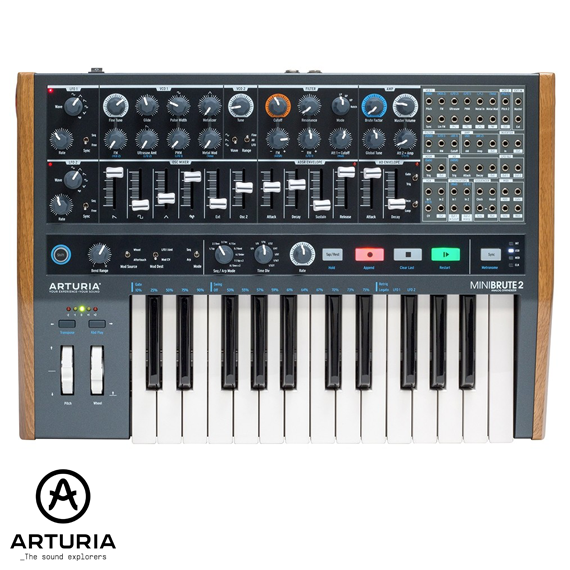 MiniBrute 2 Analog, semi modular Hybrid Synth