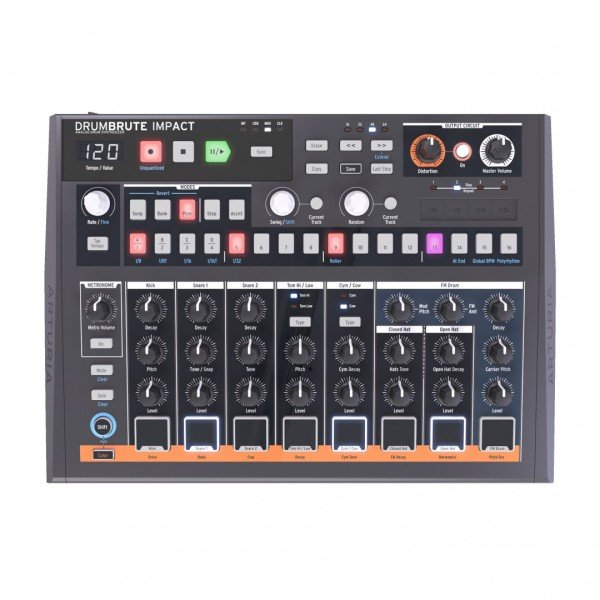 DrumBrute Impact %100 Analog Drum Machine