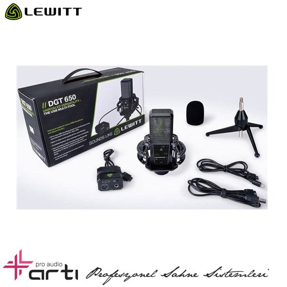 DGT 650 USB Stereo Mikrofon ve Arayüzü