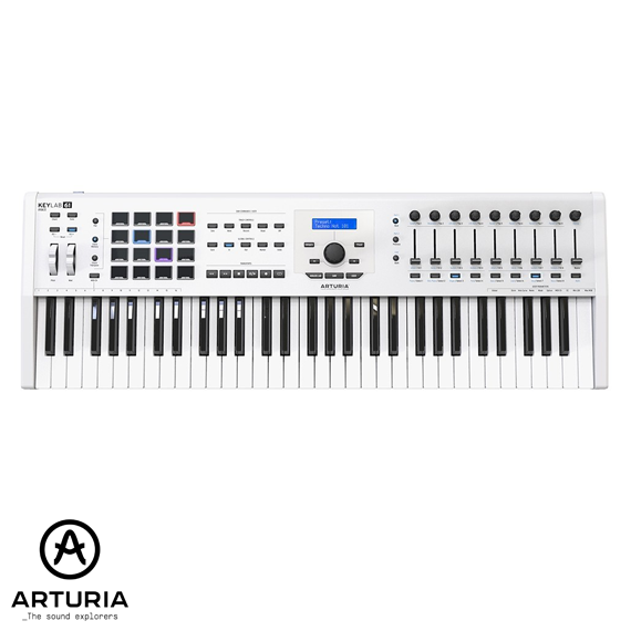 KeyLab 61 MKII 61 Tuş Midi Klavye (Beyaz)