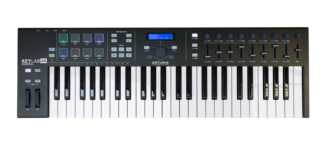 KeyLab Essential 49 49 Tuş Midi Klavye