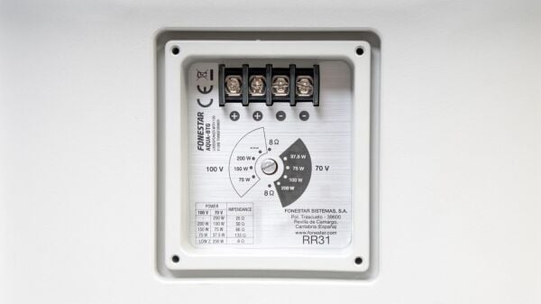 AQUA-8TG 8 inç Yüksek Güçlü Dış Mekân Hoparlör 200 Watt 100V/8 Ohm IP66