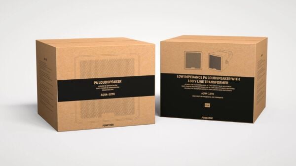 AQUA-12TG 12 inç Yüksek Güçlü Dış Mekân Hoparlör 300 Watt 100V/8 Ohm IP66