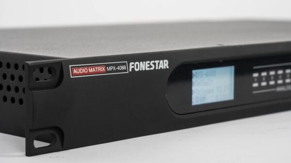 MPX-4088 8x8 DSP'li Ses Matrisi (Opsiyonel Dante)