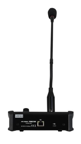 MPX-400MIC MPX-4088 İçin Bölge Seçicili Anons Mikrofonu