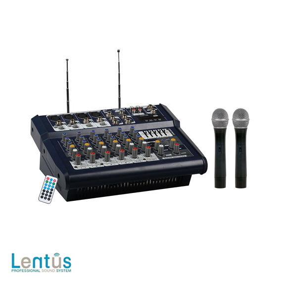 LNT 800M 8 Kanal Power Mixer